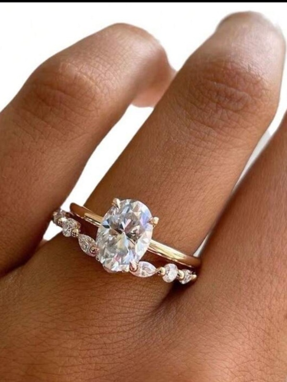 Gold ring set
